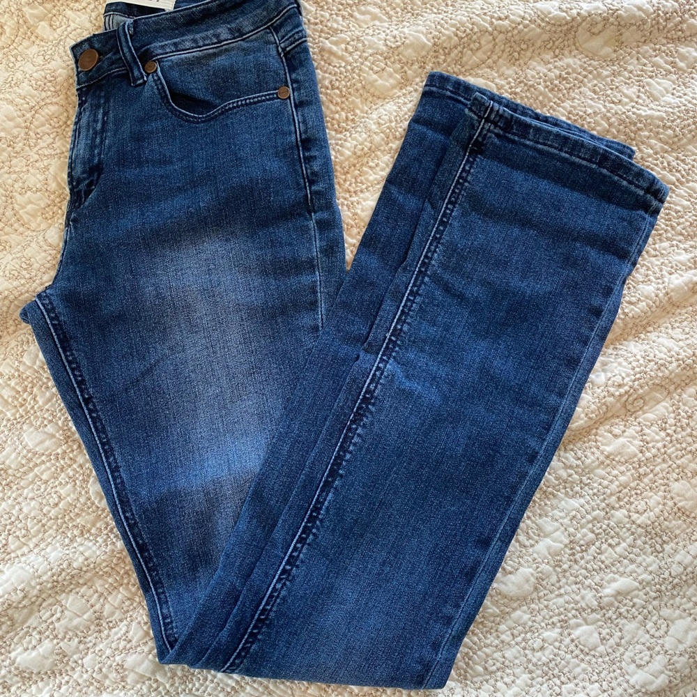 Barbell Apparel size 24 straight leg jeans, designed to fit